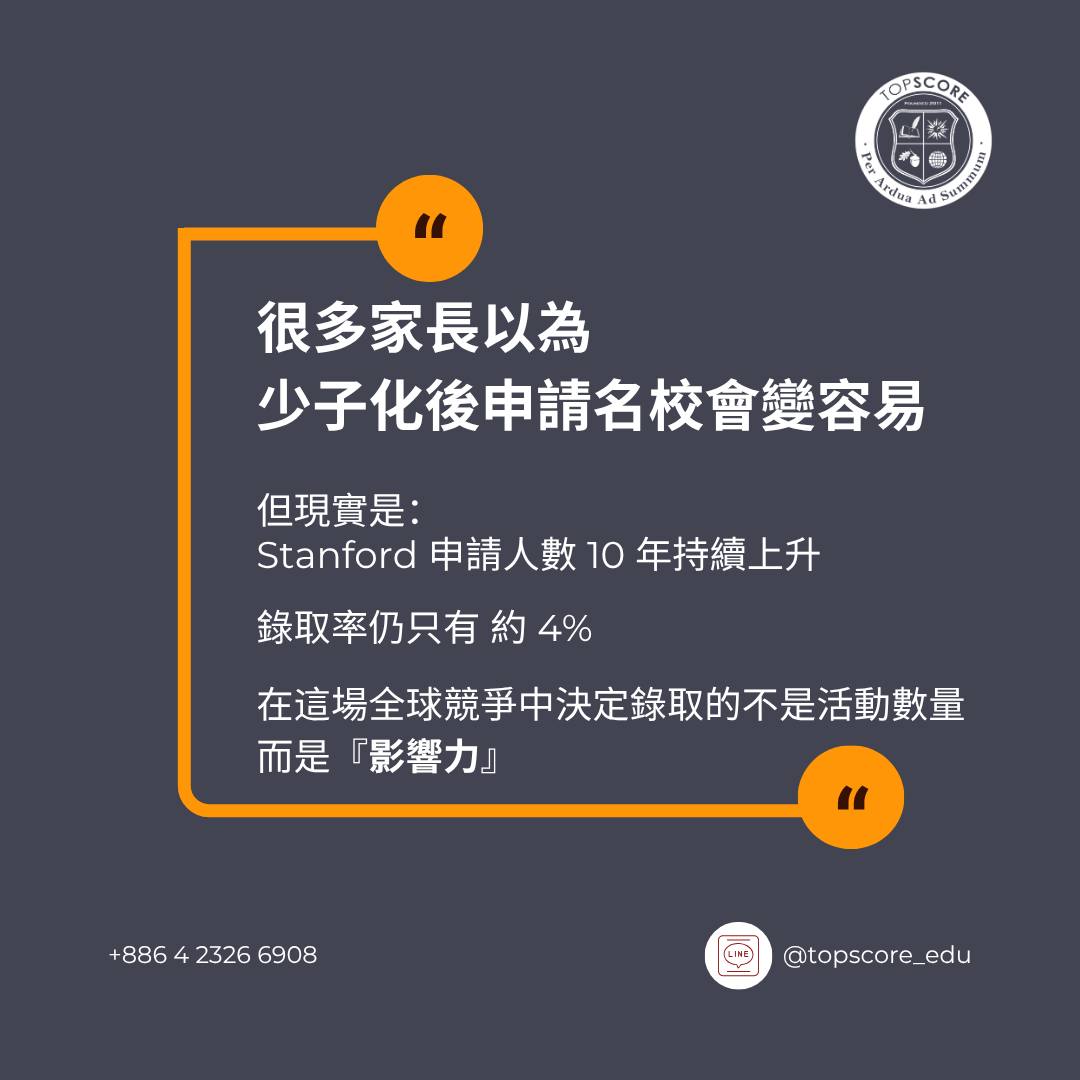 為什麼史丹佛申請人數10年暴增？名校競爭其實比想像更激烈